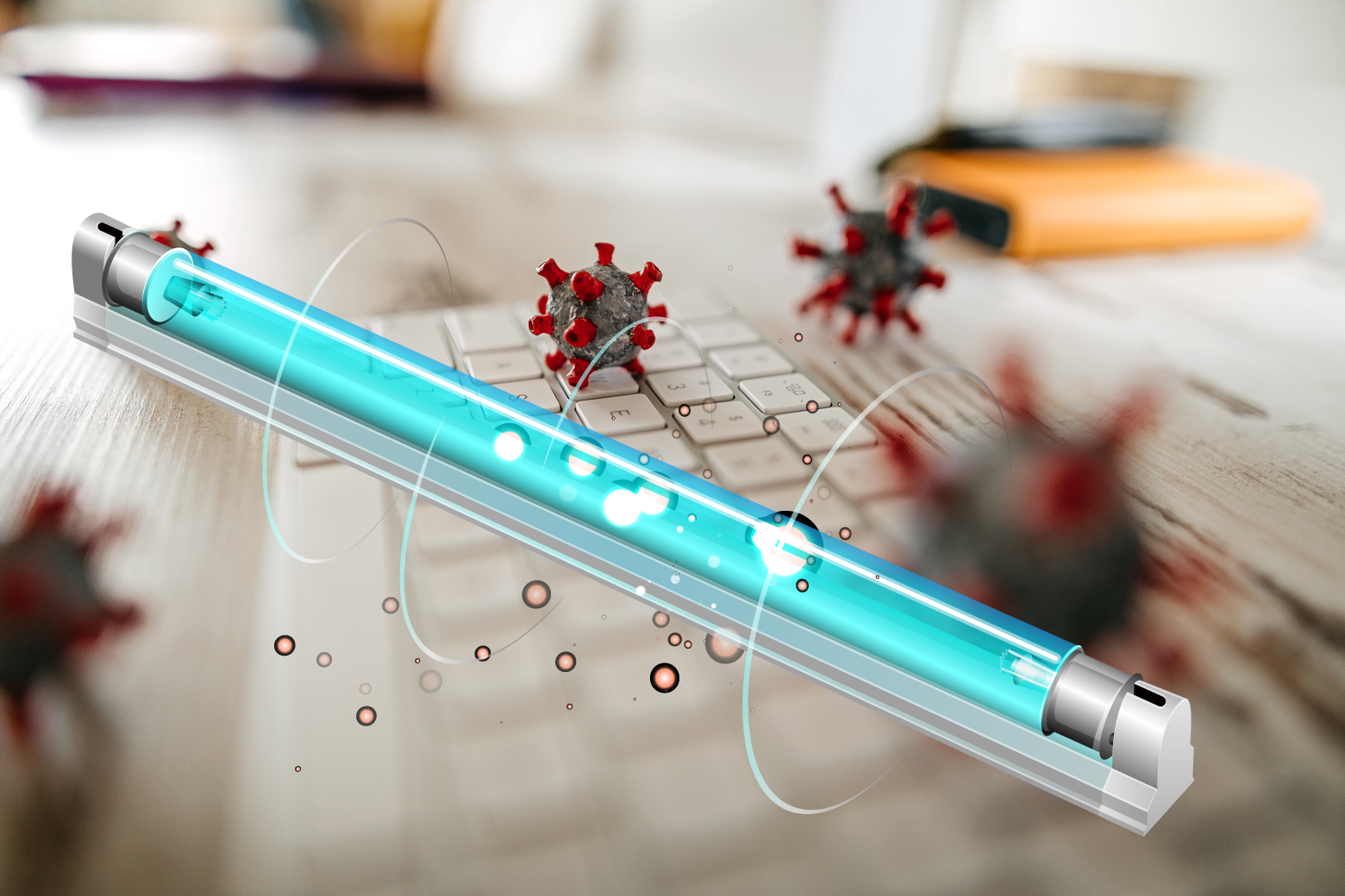 Custom UV lamp design