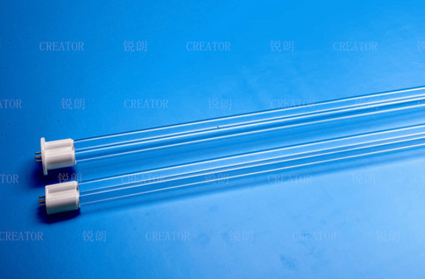 Long life mercury UV curing tube